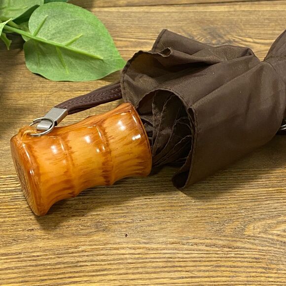 Givenchy Nylon Rain Umbrella Parasol Signature Brand Branding Paris New York VTG - Picture 7 of 14